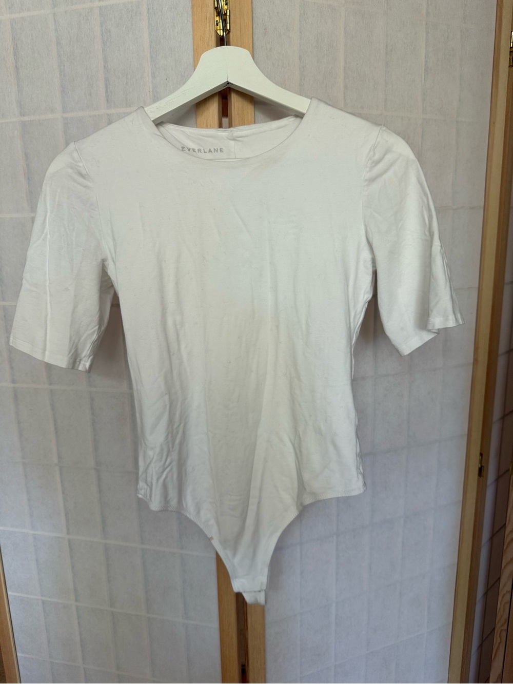 Everlane crewneck bodysuit
